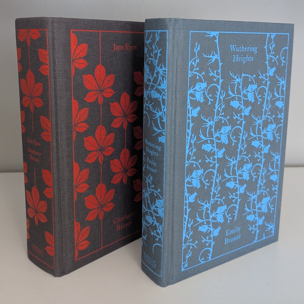 Bronte Sisters Book Set - Wuthering Heights and Jane Eyre NWOT